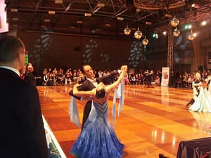 Szkoła Tańca Katowice - sędzia Dariusz Kurzeja na turnieju tańca towarzyskiego