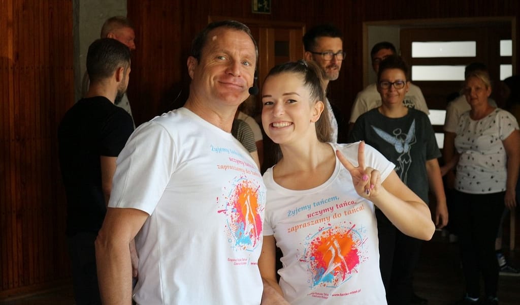Śląska Szkoła Tańca Dariusz Kurzeja - koszulki dla Klubów Tańca