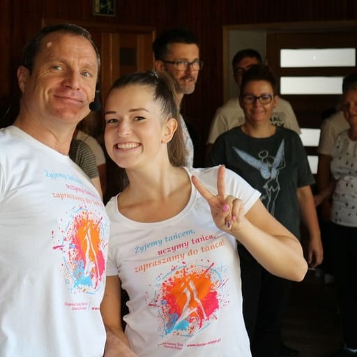 Śląska Szkoła Tańca Dariusz Kurzeja - koszulki dla Klubów Tańca